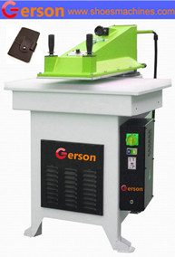 Leather clicking machine