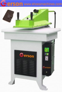 Swing arm clicking machine